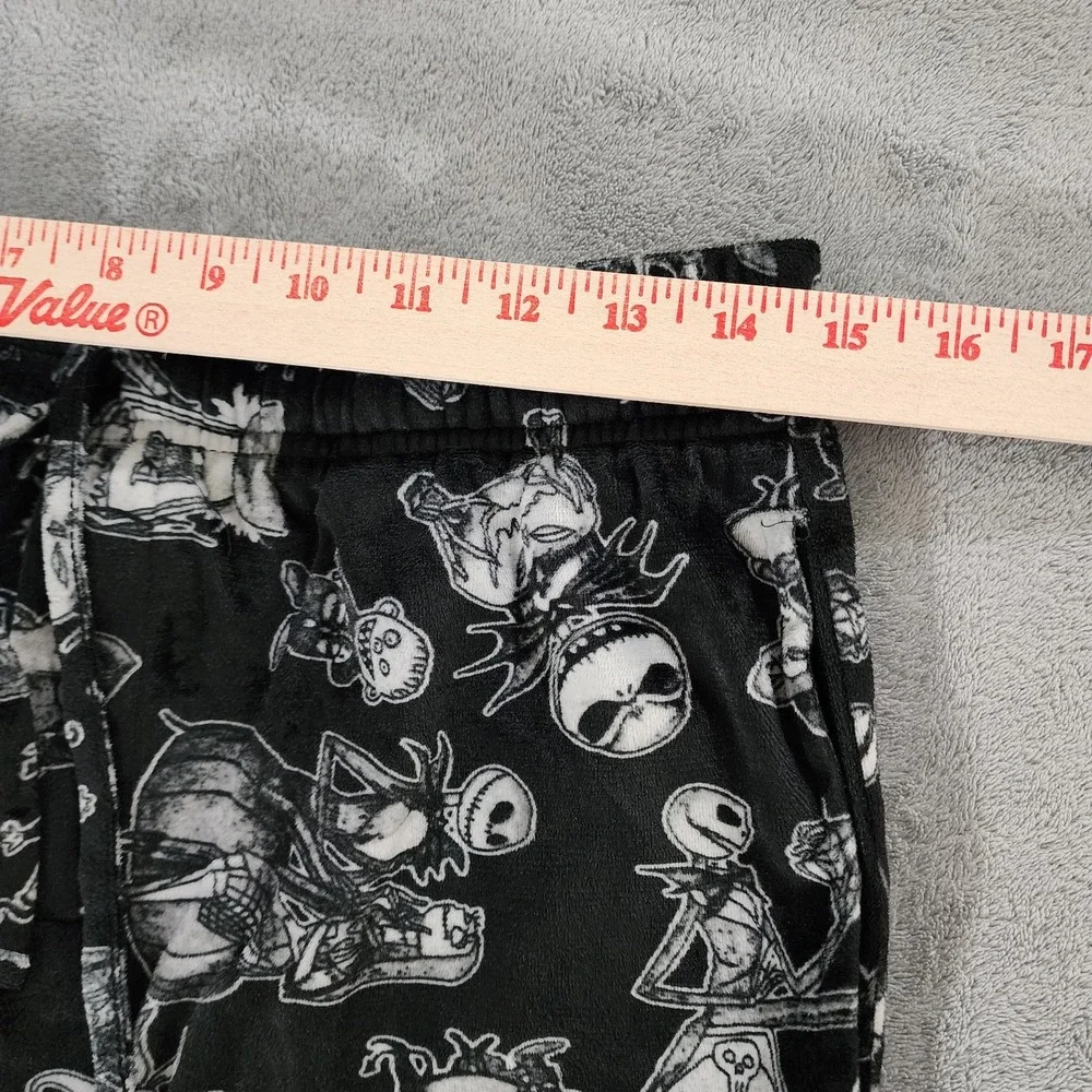 Disney The Nightmare Before‎ Christmas Pajama Pants Small Pockets Unisex Soft - Picture 7 of 11